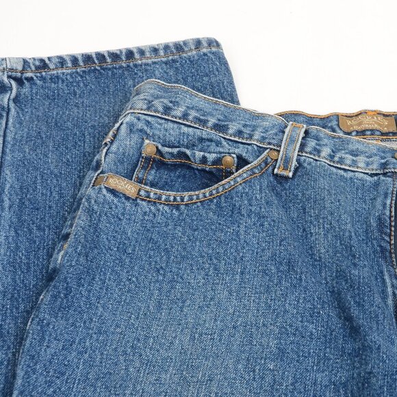 Vintage Rockies Natural Rise Jeans Women's Size 14L Blue Jeans Cowgirl - Picture 3 of 10